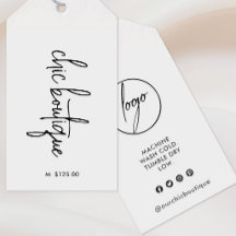 Moda Boutique Clothing Price Hang Tag Logo