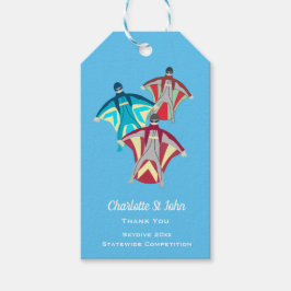 Etiquetas Para Regalos Moda de aleta Skydiving Tema