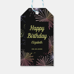 Etiquetas Para Regalos Moda moderna de colores artificiales cumpleaños ne