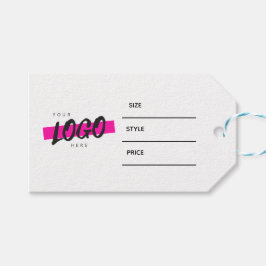 Etiquetas Para Regalos Modern Business Logo Clothing Label tag Hang card