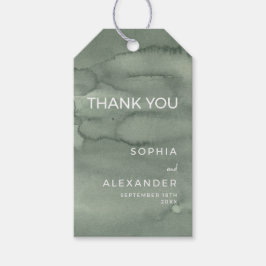 Etiquetas Para Regalos Modern Gift Tags Watercolor Wedding.