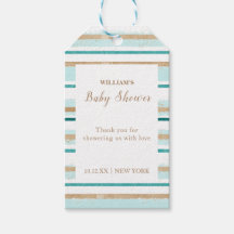 Moderna banda de color de agua verde de oro Baby S