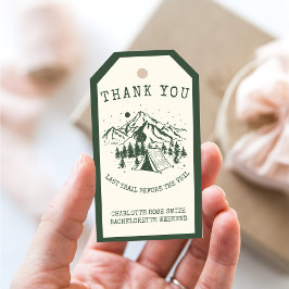 Etiquetas Para Regalos Moderna fiesta simple de soltero de fin de semana 