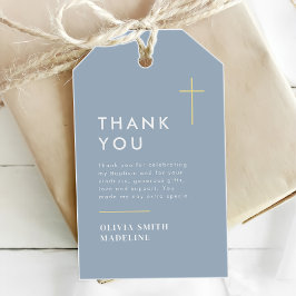 Etiquetas Para Regalos Moderno Baptismo Mínimo de Oro
