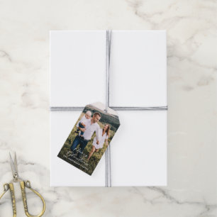 Etiquetas Para Regalos Moderno mínimo 1 Navidades de fotografía guión 