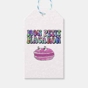 Etiquetas Para Regalos Mon Petit Macaron Retro Tie Dye Groovy Textos
