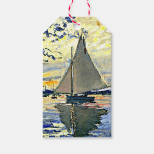 Etiquetas Para Regalos Monet - Velero en Le Petit Gennevilliers,