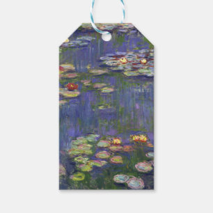 Etiquetas Para Regalos Monet Water Lilies Masterpiece Pintura