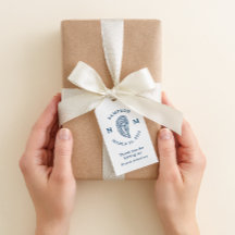 Monograma de concha de ostra náutica gracias