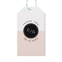 Monograma minimalista moderno editable en color