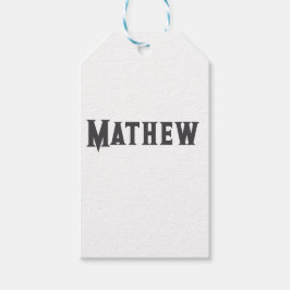 Etiquetas Para Regalos monograma simple de letra inicial agregar su nombr