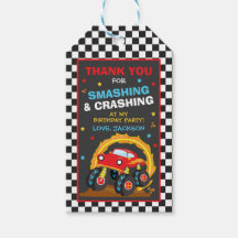 Monster Truck Rally Birthday Party Decor Favor