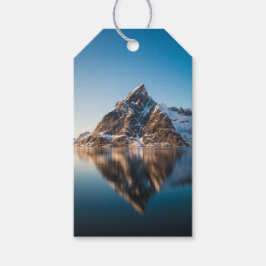 Etiquetas Para Regalos Montaña Lofoten de Noruega