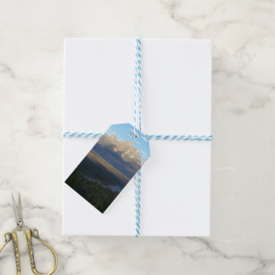 Etiquetas Para Regalos Montañas Jackson Hole (Parque Nacional del Gran Te