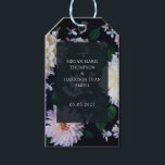 Etiquetas Para Regalos Moody Dahlia Floral<br><div class="desc">Moody dahlia boda floral suite. Completa suite https://www.zazzle.com/collections/moody_dahlia-119450438456391749</div>