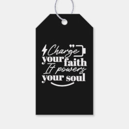 Etiquetas Para Regalos Motivational Christian Quote – Charge Your Faith