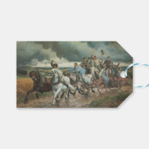 Motor de fuego vintage (por Eugène Burnand)