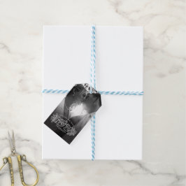 Etiquetas Para Regalos Mr & Mrs newlywed winter wedding thank you tags
