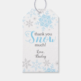 Etiquetas Para Regalos Muchas Gracias NIEVE Invierno Tierra de UN sueño A
