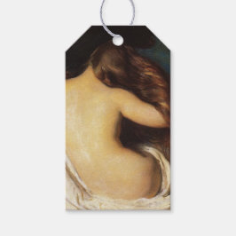 Etiquetas Para Regalos Mujer secándose el pelo (por Joseph DeCamp)