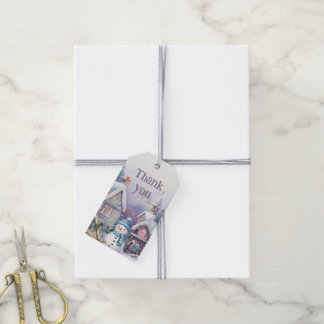 Etiquetas Para Regalos Mundo Mágico de Invierno 