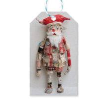 Muñeca de Santa Groovy Arte en Fibra Costura Quilt