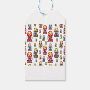 Etiquetas Para Regalos muñecas rusas
