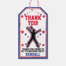 Etiquetas Para Regalos Nacimiento de los Chicas guerreros de Ninja