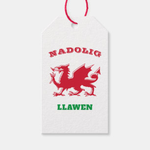 Etiquetas Para Regalos Nadolig Llawen Welsh Feliz Navidad Simple Celta