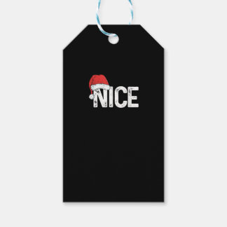 Etiquetas Para Regalos Naughty Or Nice Matching Christmas Funny Design