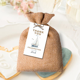 Etiquetas Para Regalos Navegación por barco de vela Nautical Birthday Fav