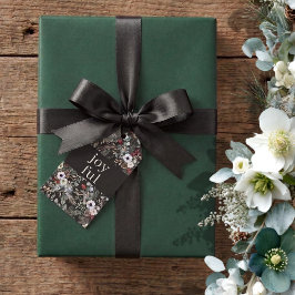 Etiquetas Para Regalos Navidad Botánica Alegre