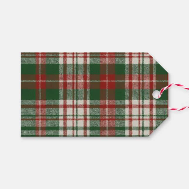 Etiquetas Para Regalos Navidad Clásica (Frente (Horizontal))