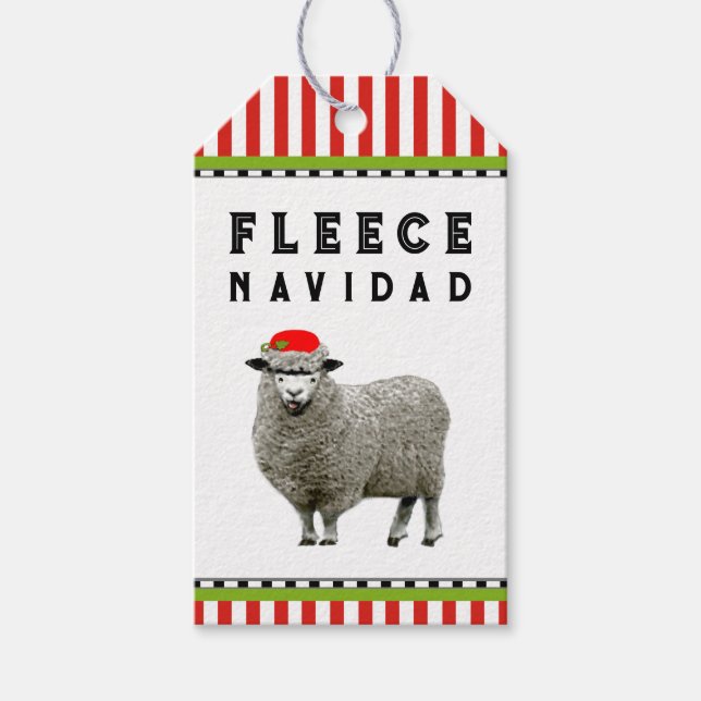 Etiquetas Para Regalos Navidad Divertida (Anverso)