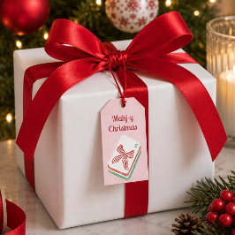 Etiquetas Para Regalos Navidad Mahjong Mahj-y