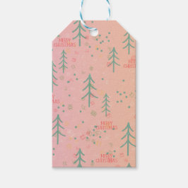 Etiquetas Para Regalos Navidad Rosa Linda