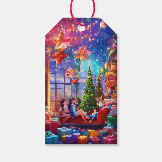 Etiquetas Para Regalos Navidades (Anverso)