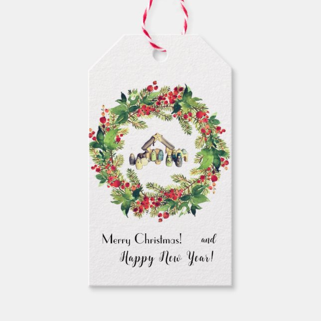 Etiquetas Para Regalos Navidades (Anverso)