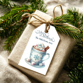 Etiquetas Para Regalos Navidades acogedores de Blue Rustic