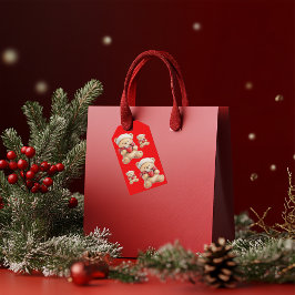 Etiquetas Para Regalos Navidades acogedores Teddy Bear