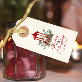 Etiquetas Para Regalos Navidades alegres visitan flores y ramo de farolil