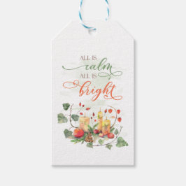 Etiquetas Para Regalos Navidades arte Todo está tranquilo Todo es una cit
