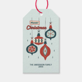 Etiquetas Para Regalos Navidades atómicos de mediados del siglo XX