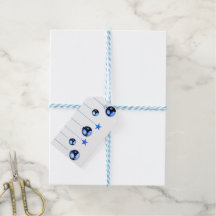 Navidades azules Bolas de decoración con texto