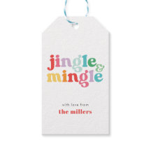 Navidades coloridos de jingle y mingle