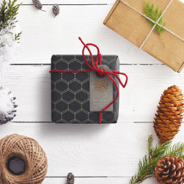 Etiquetas Para Regalos Navidades corporativos modernos y elegantes