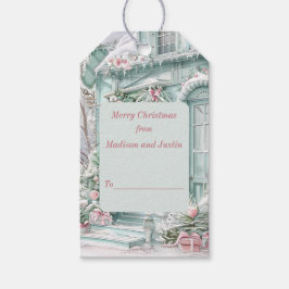 Etiquetas Para Regalos Navidades Cottage