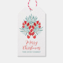 Navidades de acuarela Candy Cane