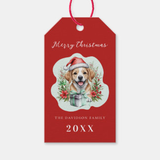 Etiquetas Para Regalos Navidades de Cachorros