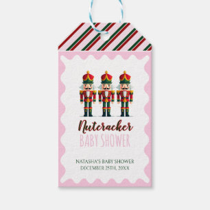 Etiquetas Para Regalos Navidades de Chicas rosados desnudos Baby Shower